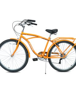 E-CARPAT A26265B 26 Inch 7-Speed Beach Cruiser Bike