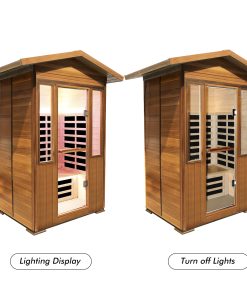 Outdoor Double Far Infrared Sauna Room