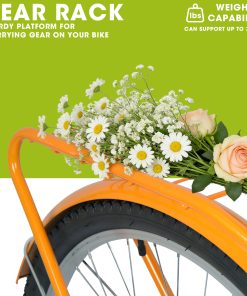 E-CARPAT A26265B 26 Inch 7-Speed Beach Cruiser Bike