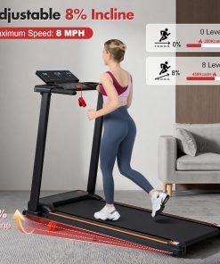 Portable Treadmills for Home with Handle