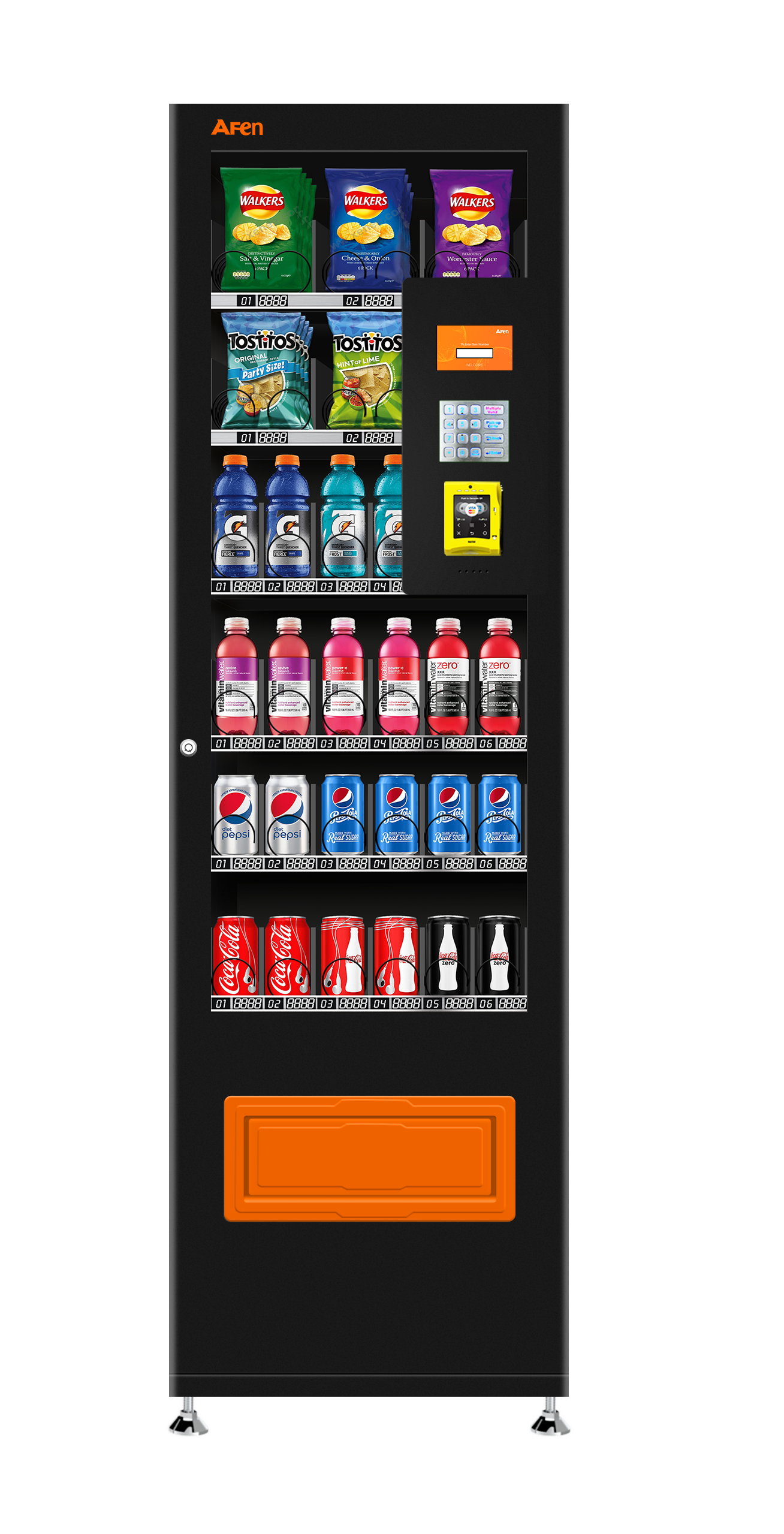 36 Slots Commercial Vending Machine