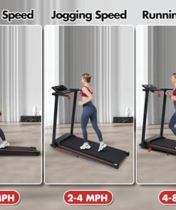 Portable Treadmills for Home with Handle