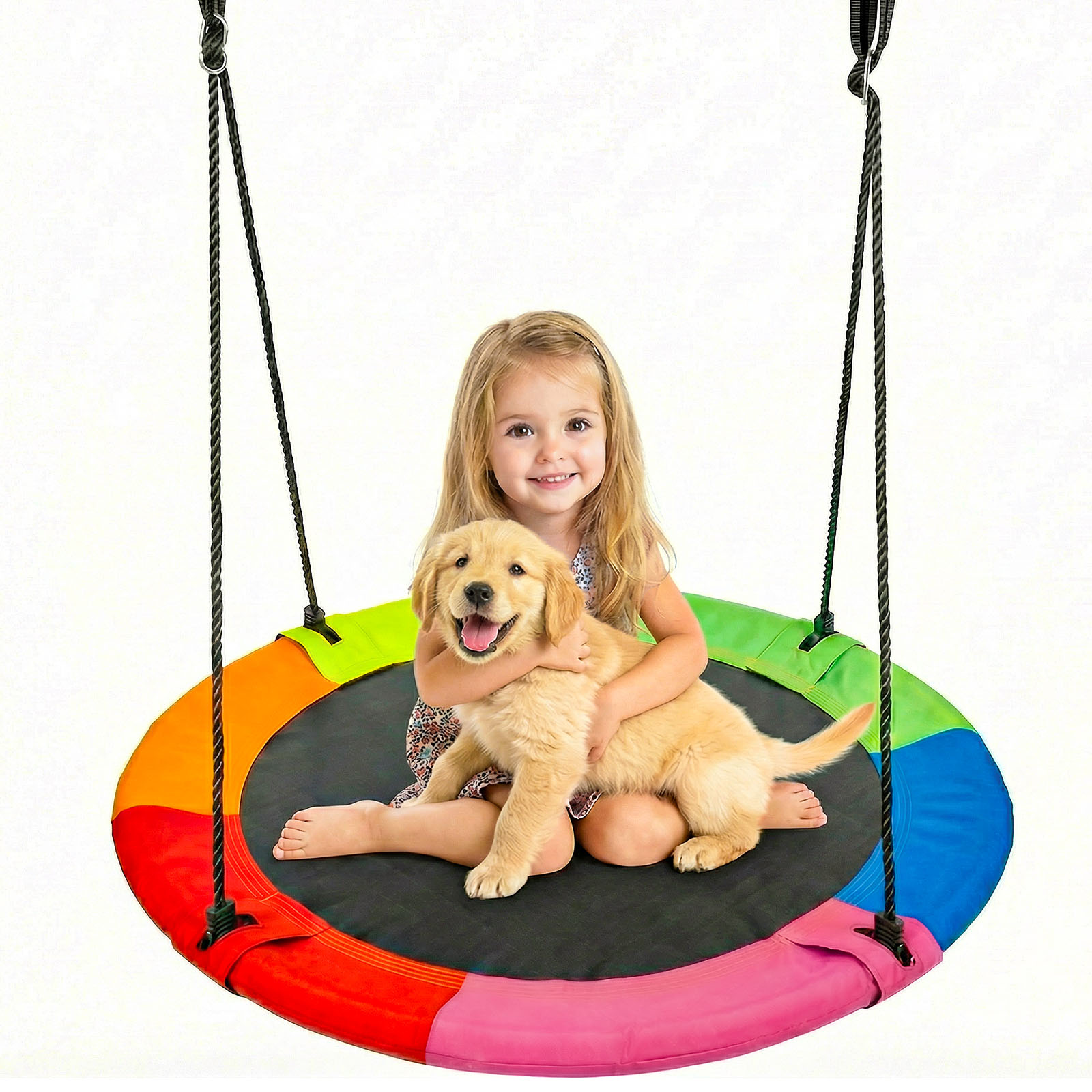 40" Saucer Swing, Rainbow