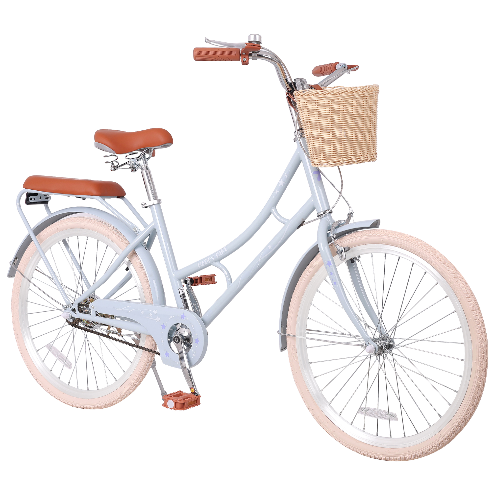 ZUKKA 24 Inch Beach Cruiser Bike for Women