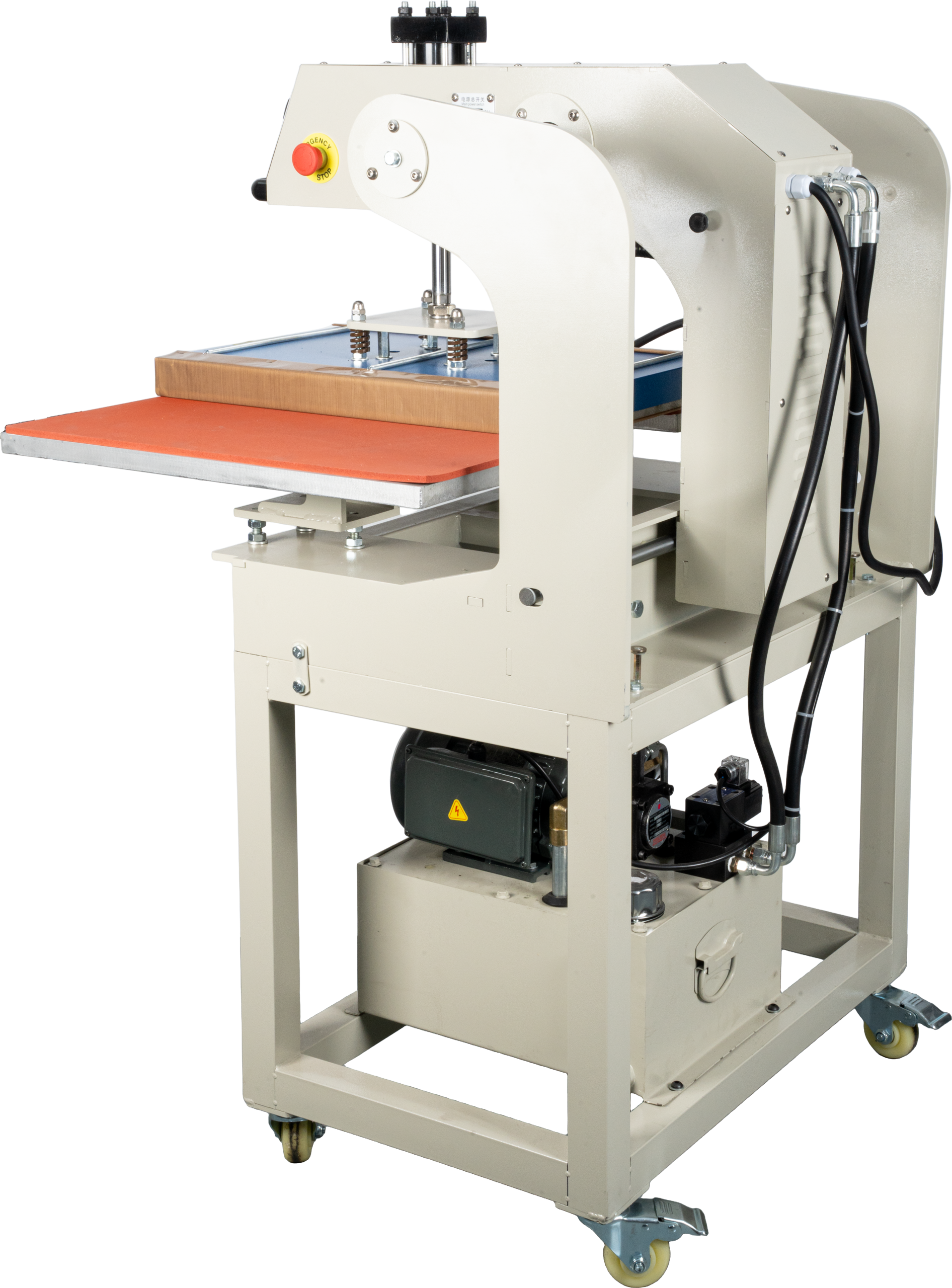 16" x 24" Hydraulic Head Moving Transfer Press