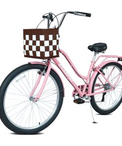 E-CARPAT 26 Inch 7-Speed City Commuter Bike