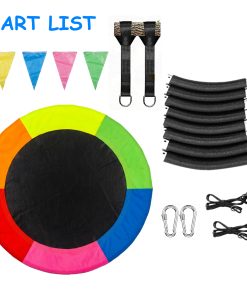 40" Saucer Swing, Rainbow