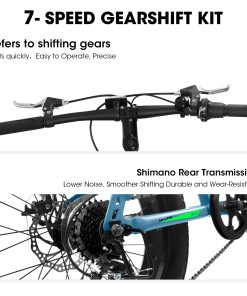 E-CARPAT V20235 20 Inch Fat Tire Bike