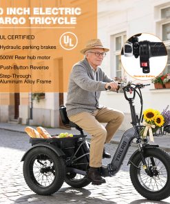 ZUKKA Electric Tricycle For Adults