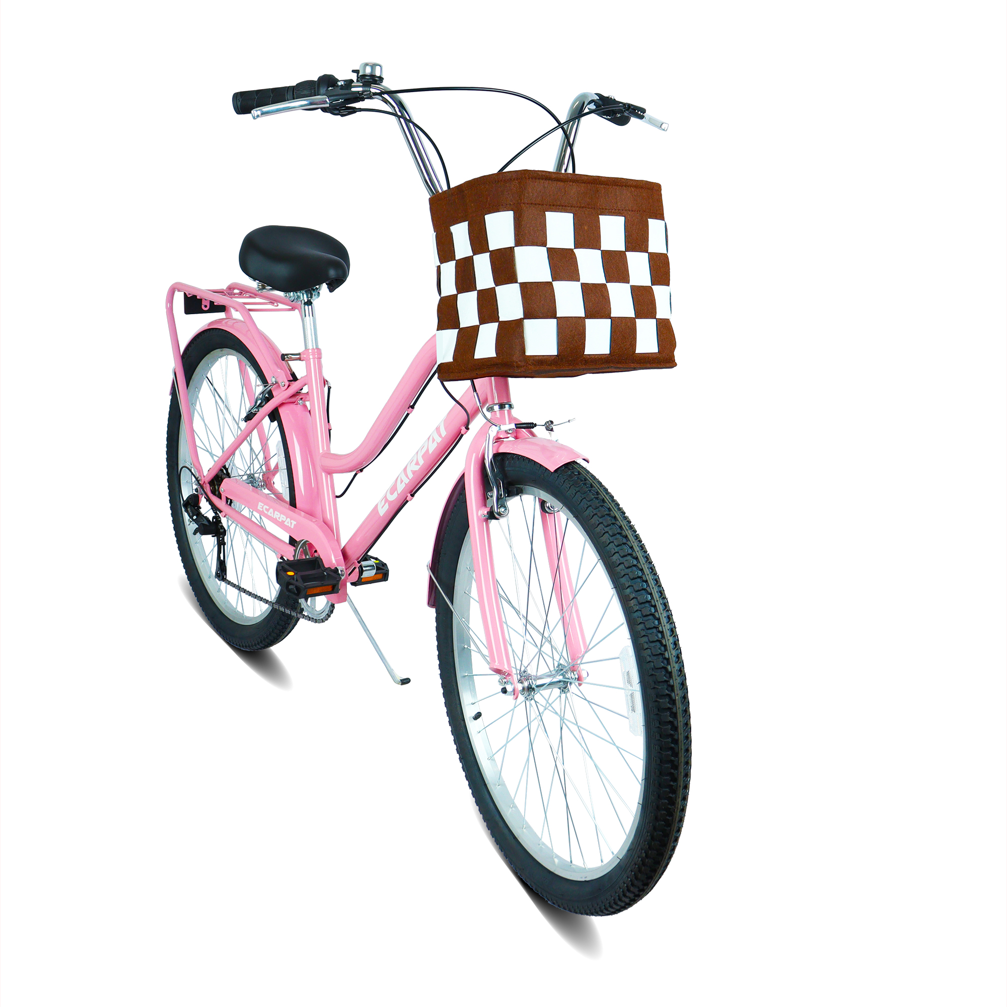 E-CARPAT 26 Inch 7-Speed City Commuter Bike