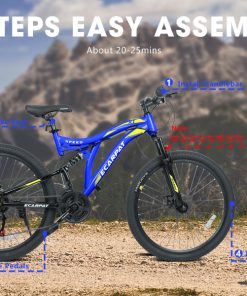 ECARPAT A26003 26 Inch Mountain Bike