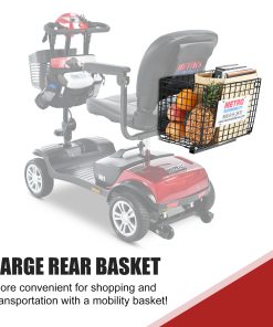 Four Wheels Compact Travel Mobility Scooter