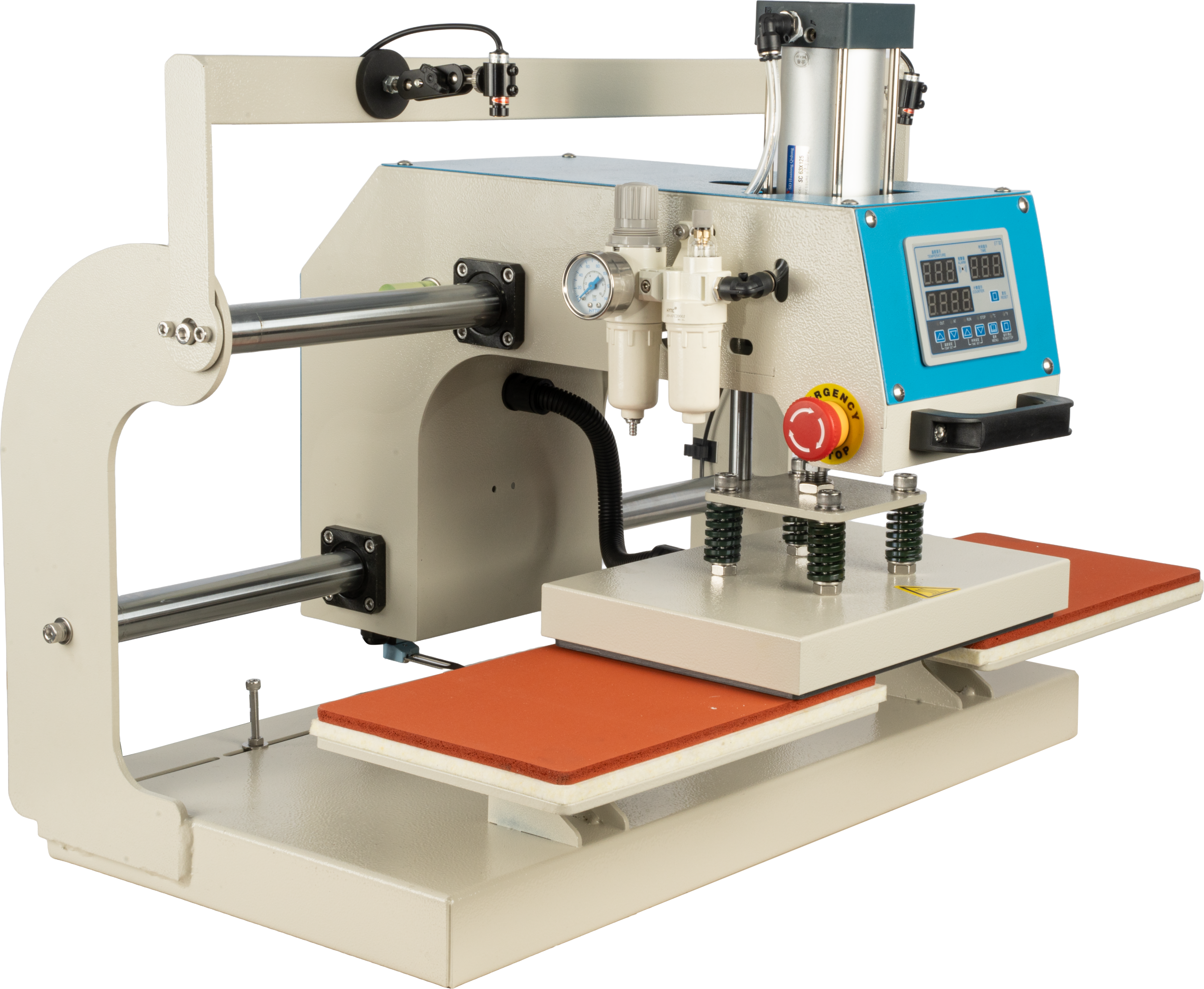 8 x 12 Inch Pneumatic Heat Press Machine