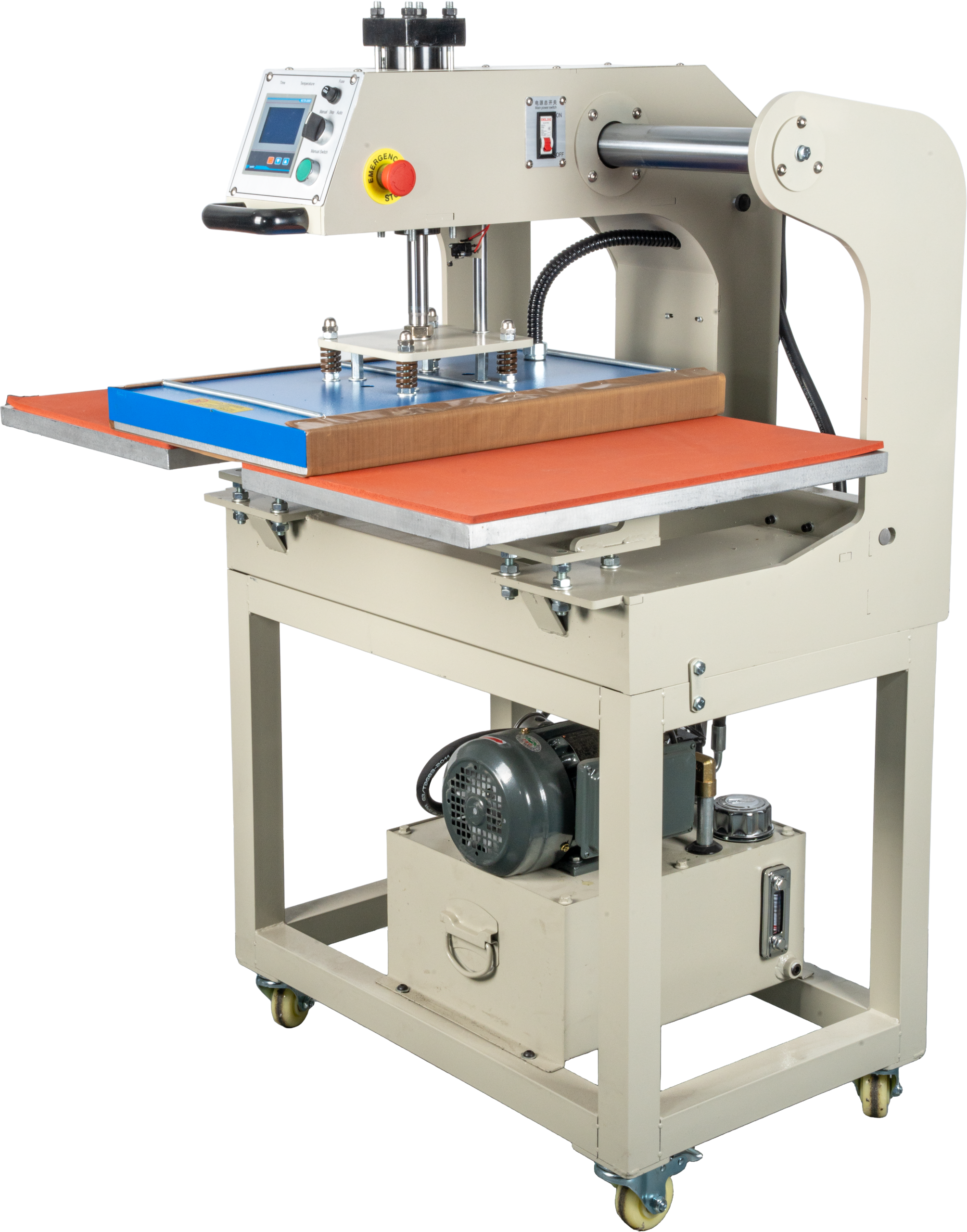 16" x 24" Hydraulic Head Moving Transfer Press