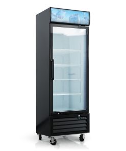 16 Cu.Ft Single Door Commercial Upright Display Freezer