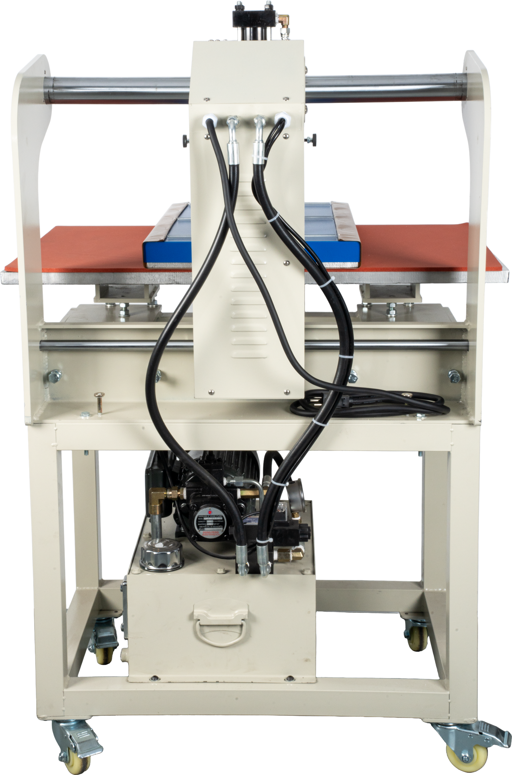 16" x 24" Hydraulic Head Moving Transfer Press