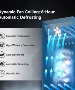 16 Cu.Ft Single Door Commercial Upright Display Freezer