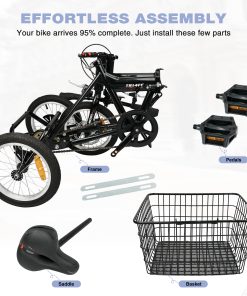 ZUKKA Folding Tricycle For Adults