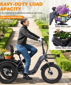 ZUKKA Electric Tricycle For Adults
