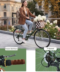 ECARPAT A26285B 26 Inch Folding City Bike