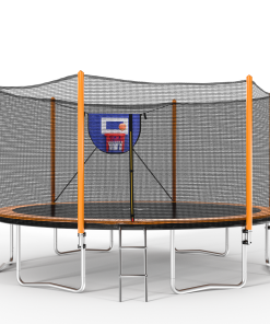 14FT Trampoline with Basketball Hoop
