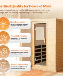 Single Person Infrared Sauna