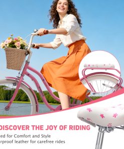 ZUKKA 24 Inch Cruiser Bike For Girls