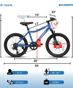 ECARPAT S20101 20 Inch Kids' Bike