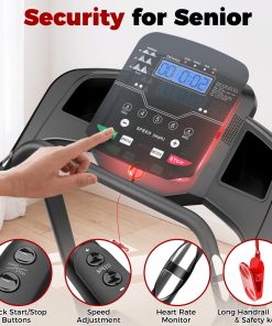 Foldable Walking Pad Treadmill For Senior