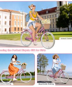 ZUKKA 24 Inch Cruiser Bike For Girls