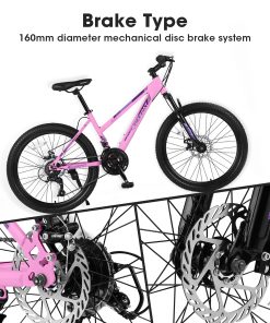 E-CARPAT S26103 26 Inch Mountain Bike