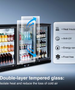 ORIKOOL Beverage Refrigerators Cooler 53 Inch