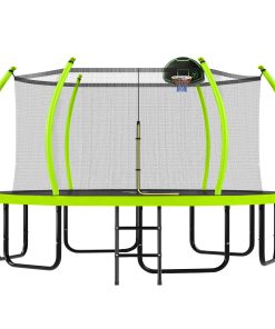 16FT Trampoline with Basketball Hoop