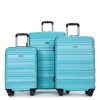 Expandable 3 Piece Luggage Sets