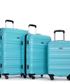 Expandable 3 Piece Luggage Sets
