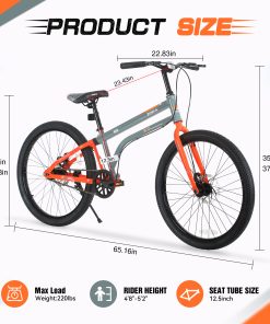 24 Inch Kids Bike for Girls & Boys