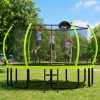 16FT Trampoline with Basketball Hoop