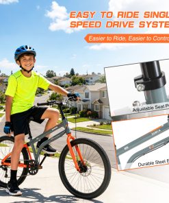 24 Inch Kids Bike for Girls & Boys
