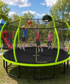 16FT Trampoline with Basketball Hoop