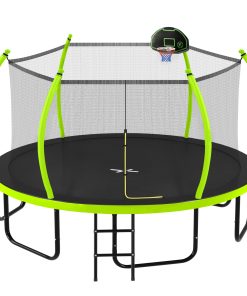 16FT Trampoline with Basketball Hoop