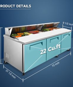 72 In Commercial Refrigerators