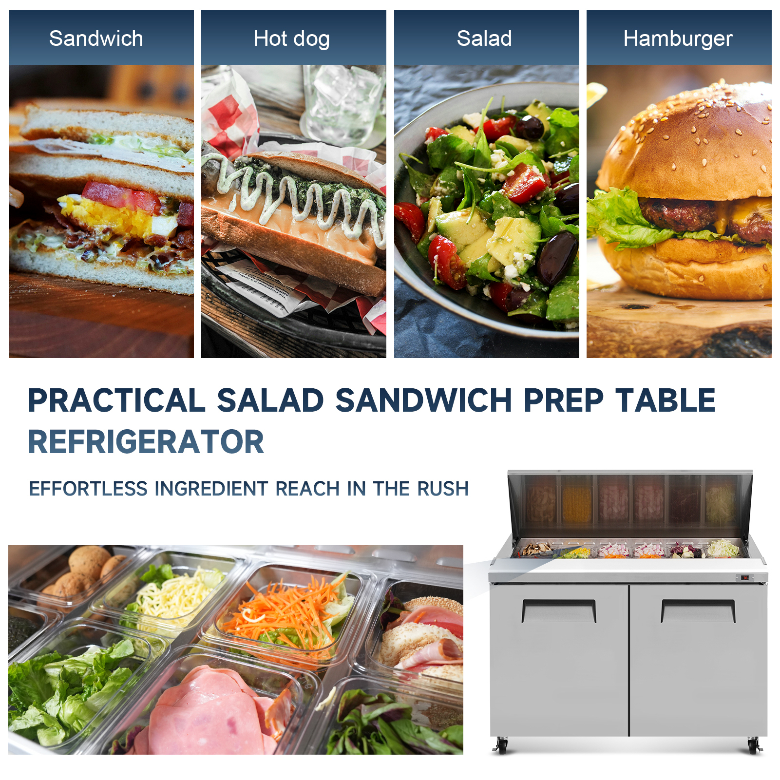 48 In Commercial Refrigerators