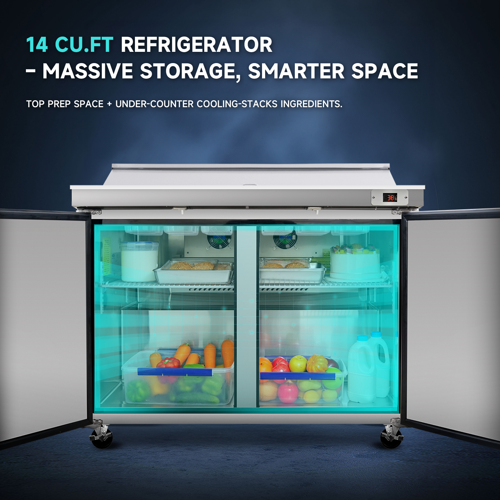 48 In Commercial Refrigerators