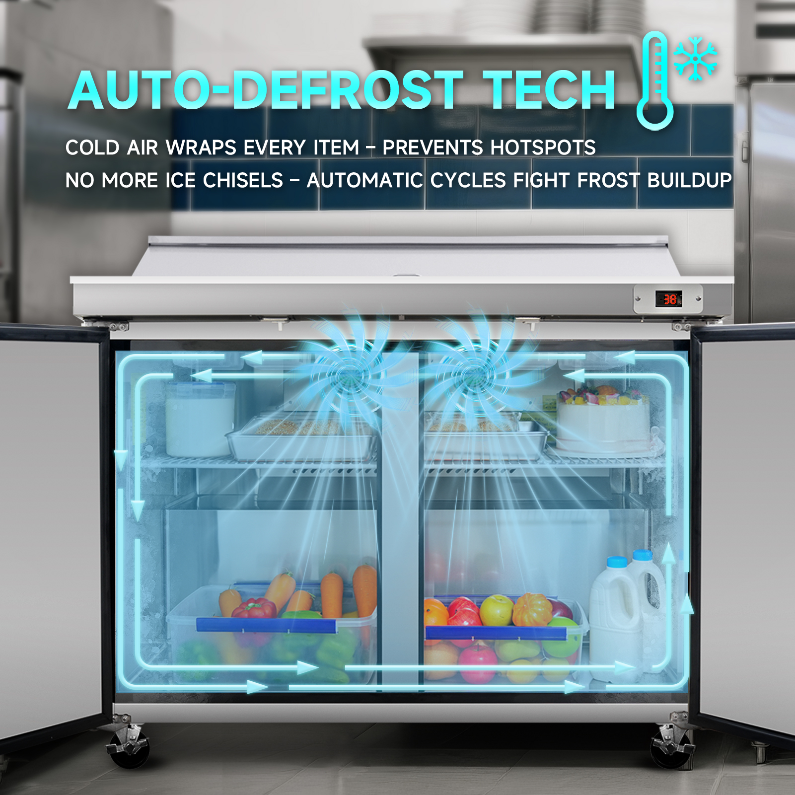 48 In Commercial Refrigerators