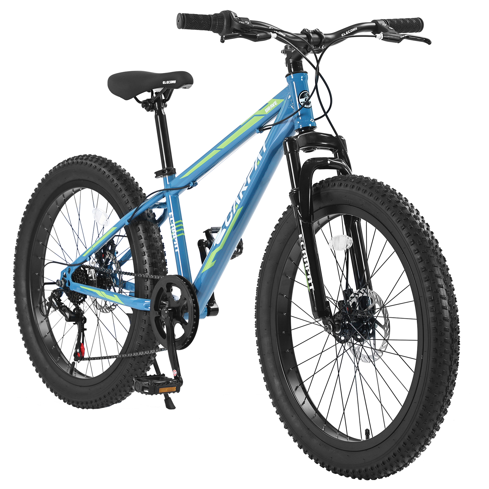 Elecony S24109 24 Inch Fat Tire Bike