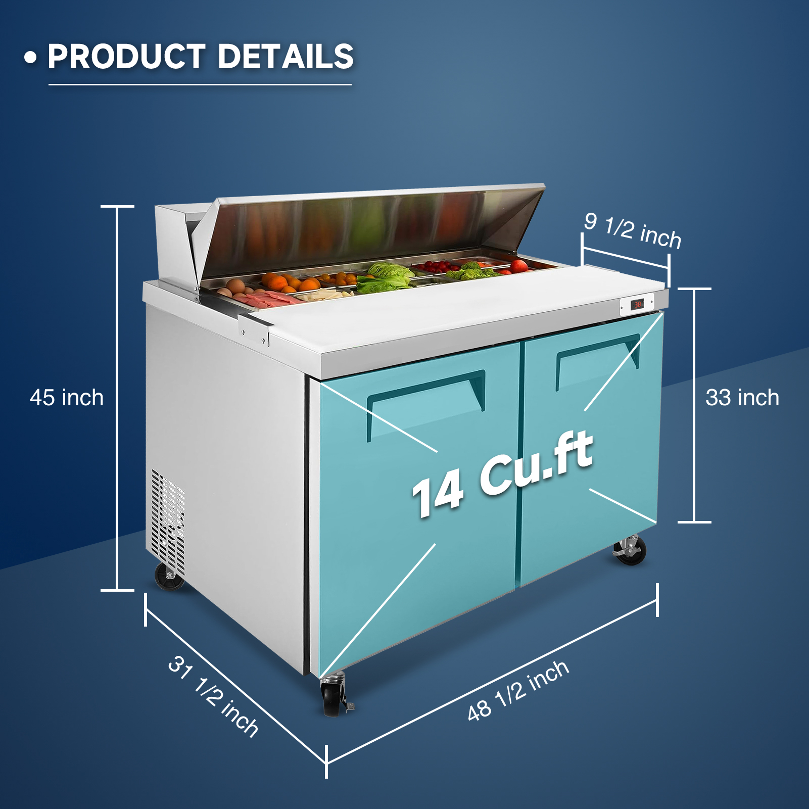 48 In Commercial Refrigerators