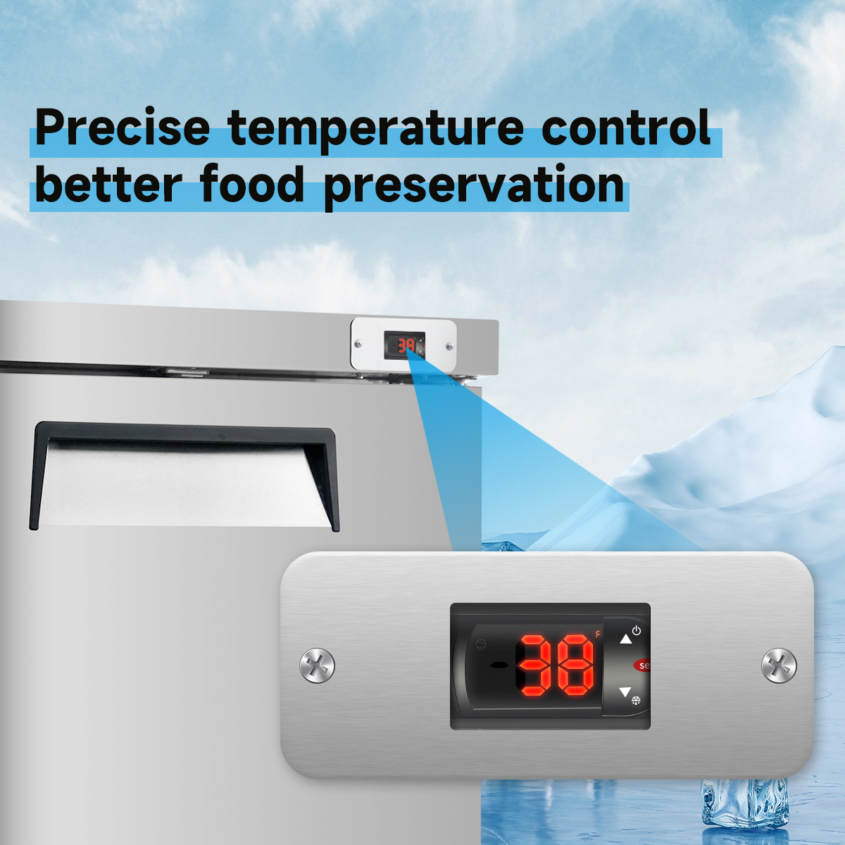 60 In Commercial Refrigerators