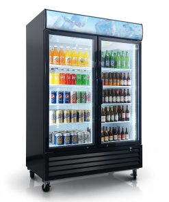 ORIKOOL Glass Door Merchandiser Refrigerator 44.7 Cu.ft
