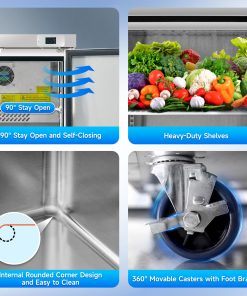 60 In Commercial Refrigerators