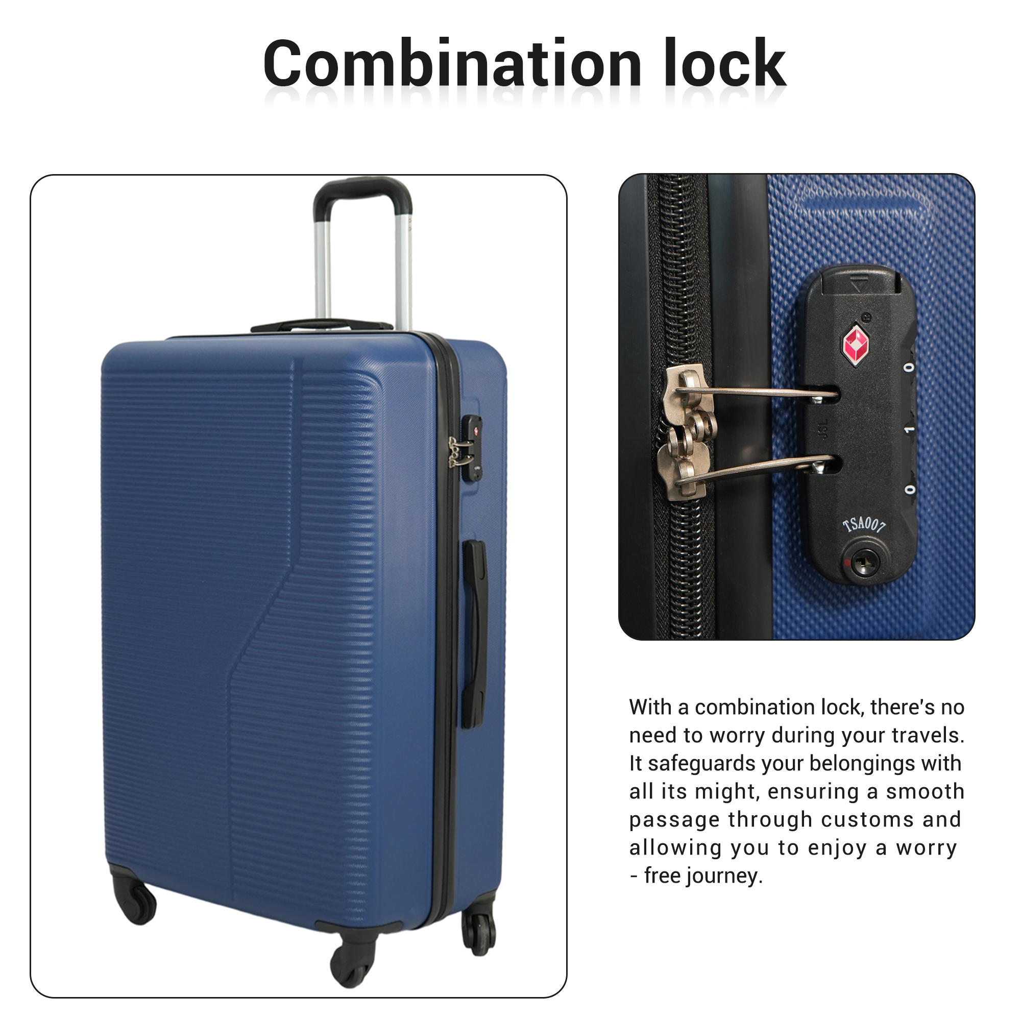 Travelhouse 3-Piece Luggage Set